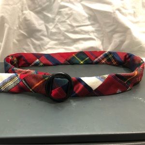 J Crew patchwork belt.